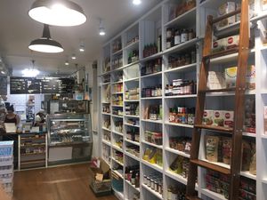 stacks on stacks of deliciousness  at Orchard Grocer in New York City