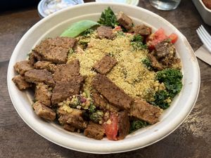 a great salad  at Orchard Grocer in New York City