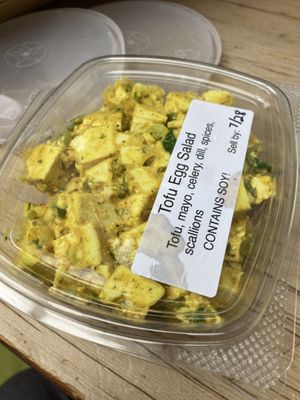 Tofu egg salad  at Orchard Grocer in New York City