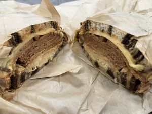 The Marlowe is a solid Reuben  at Orchard Grocer in New York City