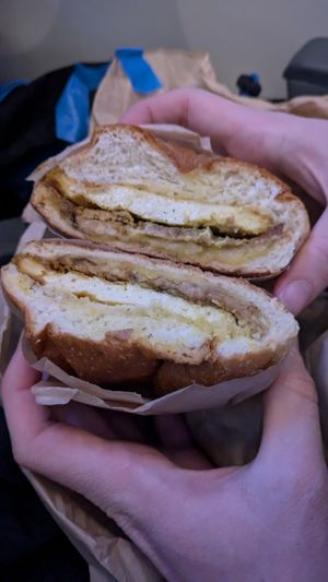 The bowery (roll) at Orchard Grocer in New York City
