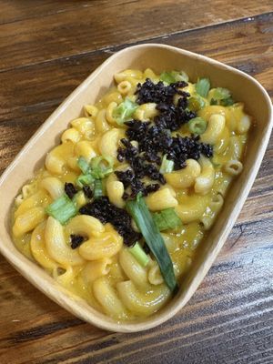 Mac’n’cheese side  at Orchard Grocer in New York City