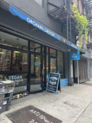 Outside  at Orchard Grocer in New York City