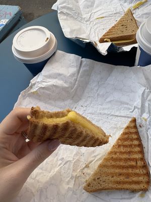 Grilled cheese  at Orchard Grocer in New York City