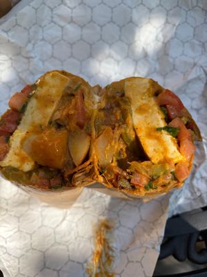 breakfast burrito - not great very bland at Orchard Grocer in New York City