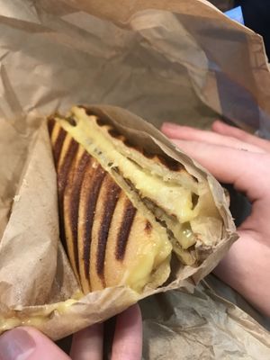 The Kitten cheese sandwich - vegan and gluten free at Orchard Grocer in New York City
