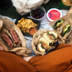 Great “grab and go” picnic sandwiches  at Orchard Grocer in New York City