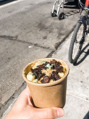 The Mac and cheese  at Orchard Grocer in New York City