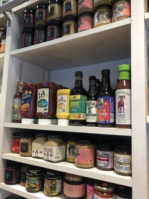 Veganized sauces at Orchard Grocer in New York City