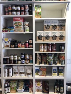 Free trade and vegan, no palm oil store at Orchard Grocer in New York City