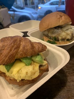 The Miles and The Daily sandwich at Orchard Grocer in New York City