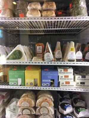 Cheeses at Orchard Grocer in New York City