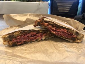 Reuben sandwich - the Marlowe at Orchard Grocer in New York City