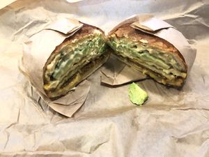 Bowery w/ avocado  at Orchard Grocer in New York City