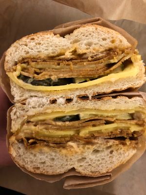 The Bowery(?) sandwich at Orchard Grocer in New York City
