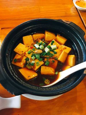 Mapo tofu at Bep Xanh An Duyen in Ho Chi Minh City