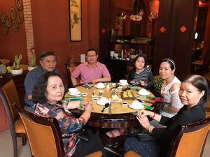 Cozy restaurant at Bep Xanh An Duyen in Ho Chi Minh City