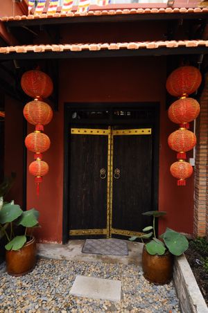 nice decoration  at Bep Xanh An Duyen in Ho Chi Minh City