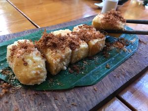 Fried Tofu at Bep Xanh An Duyen in Ho Chi Minh City