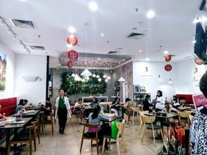 Restaurant in back of store. at BMS Organics - MyTown Shopping Centre in Kuala Lumpur