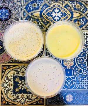 Smoothies at Anahata Fine Food in Kyiv