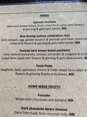   at The Organic Farm Bali in Tabanan