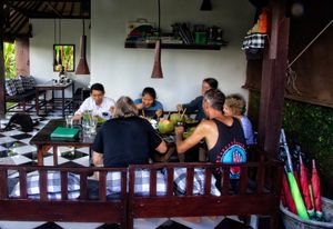 The Cafe at The Organic Farm Bali in Tabanan