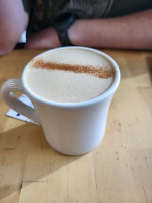 Chai espresso at Lilo Coffee Roasters in Osaka