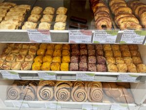 Display case  at Fill Good in Budapest