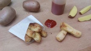 "French fries" at Fill Good in Budapest