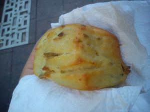 savory pastry  at Fill Good in Budapest