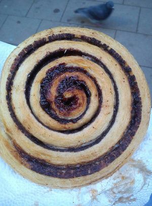 sweet pastry at Fill Good in Budapest