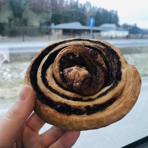 Chocolate snail  at Fill Good in Budapest