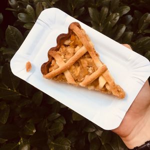 Apfelstrudel at Fill Good in Budapest