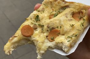 Pizza at Fill Good in Budapest