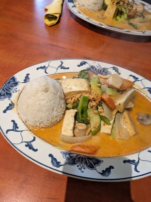 Pa Naeny mit Tofu at Schiffe Bistro in Stralsund