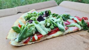 Mamma Portobello (Vegan) at Mamma Pizza in Kaunas