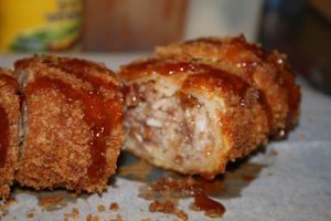 homemade sloppy roll at Veggies Bar in Jerusalem