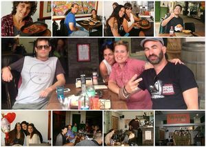 Great ambiance of Our Place at Veggies Bar in Jerusalem