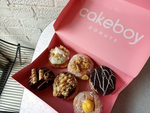 Six pack - $34.00 at Cakeboy Donuts - Pop-up in Bowden