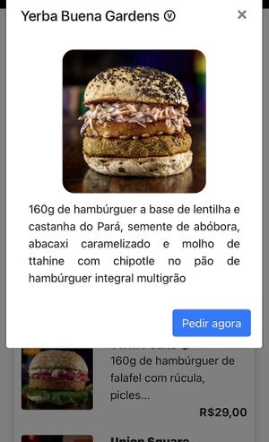   at Castro Burger in Sao Paulo