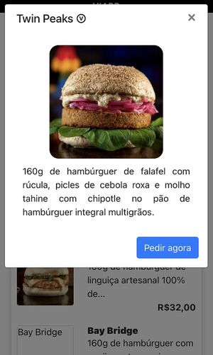   at Castro Burger in Sao Paulo
