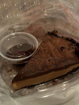 Vegan buckeye pie  at Montero's Restaurant & Bar in Elizabeth City
