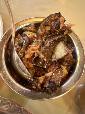 Baigan (aubergine)   at Baba's Kitchen in Hoi An