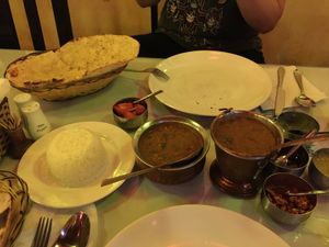 Dahl and veggie curry at Baba's Kitchen in Hoi An