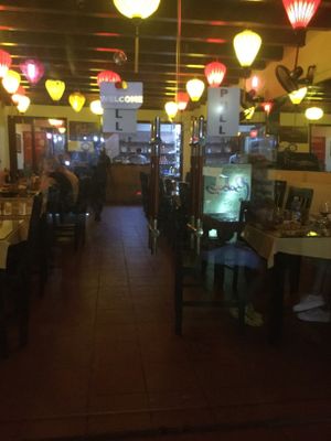 Inside at Baba's Kitchen in Hoi An