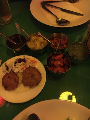 Free starters/side dishes at Baba's Kitchen in Hoi An