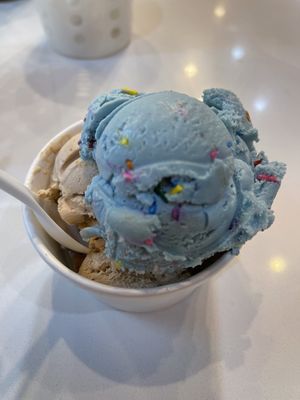 Vegan Birthday Cake and Vegan Cookie Butter  at BRICS in Indianapolis