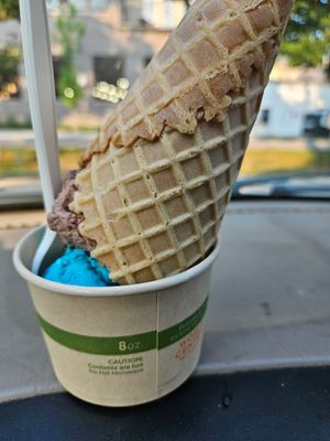 Vegan Blue Moon and Vegan Chocolate at BRICS in Indianapolis