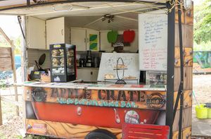 food truck at The Apple Crate Food Truck/Cart in Bridgetown